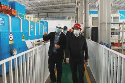 天津市副市长王卫东一行莅临美腾科技调研