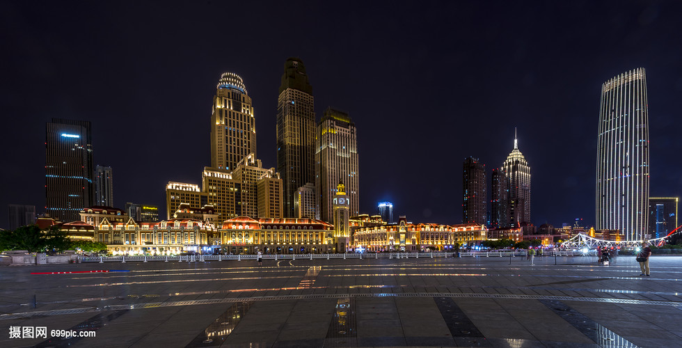 天津夜景
