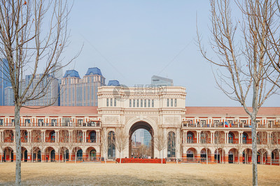 天津五大道历史建筑图片素材_免费下载_jpg图片格式_VRF高清图片501169807 .
