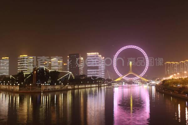 天津景景费里斯夜景